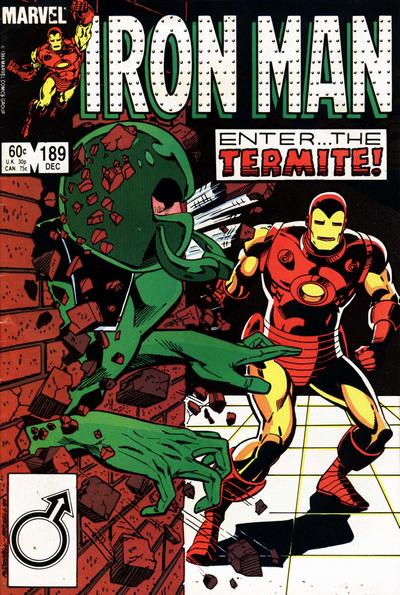 Cover for Iron Man (Marvel, 1968 series) #189 [Direct]