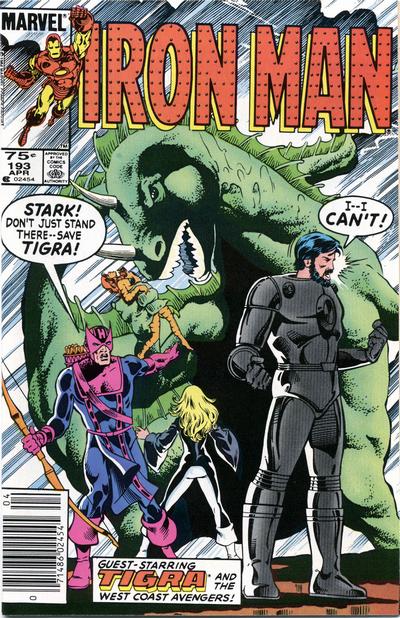 Cover for Iron Man (Marvel, 1968 series) #193 [Canadian]