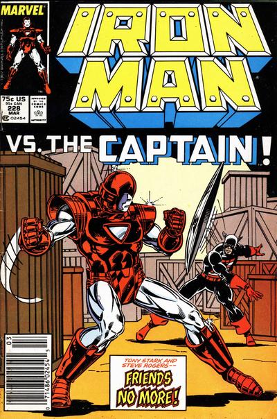 Cover for Iron Man (Marvel, 1968 series) #228 [Newsstand]