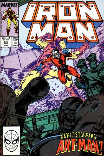 Cover for Iron Man (Marvel, 1968 series) #233 [Direct]