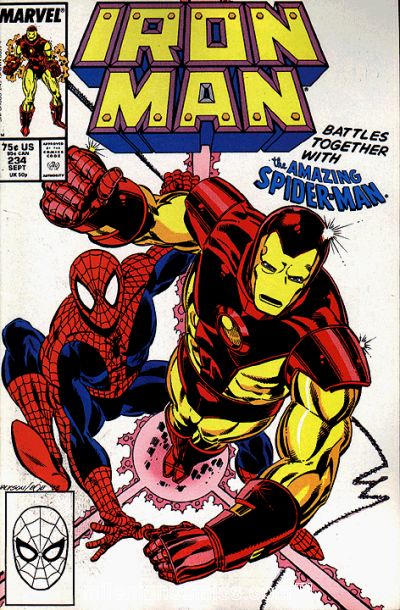 Cover for Iron Man (Marvel, 1968 series) #234 [Direct]