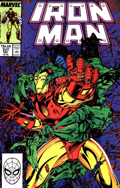 Cover for Iron Man (Marvel, 1968 series) #237 [Direct]