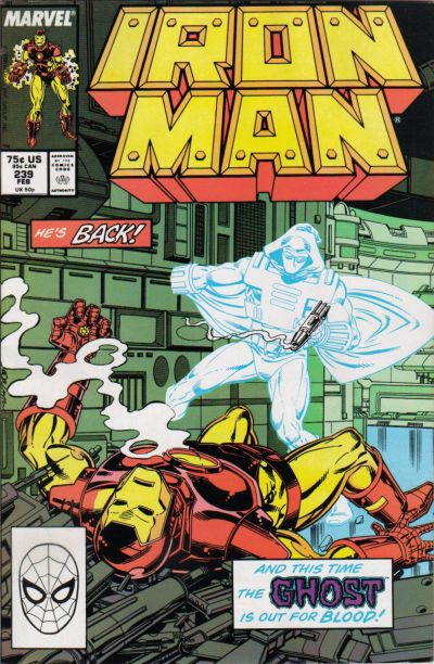 Cover for Iron Man (Marvel, 1968 series) #239 [Direct]