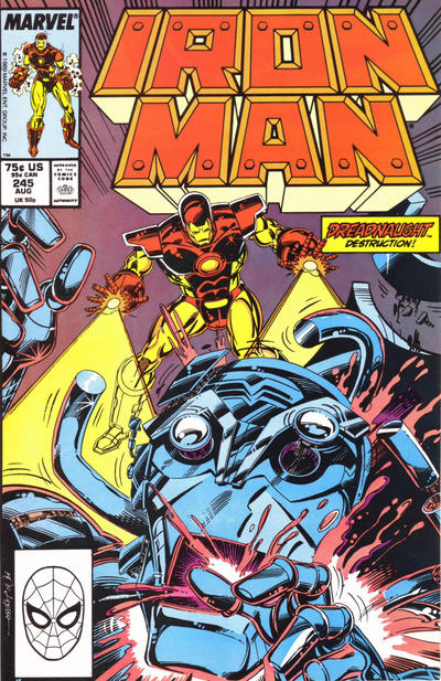 Cover for Iron Man (Marvel, 1968 series) #245 [Direct]