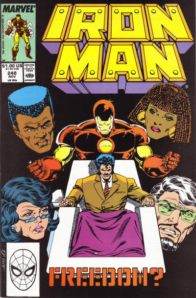 Cover for Iron Man (Marvel, 1968 series) #248 [Direct]
