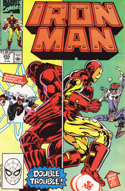 Cover for Iron Man (Marvel, 1968 series) #255 [Direct]