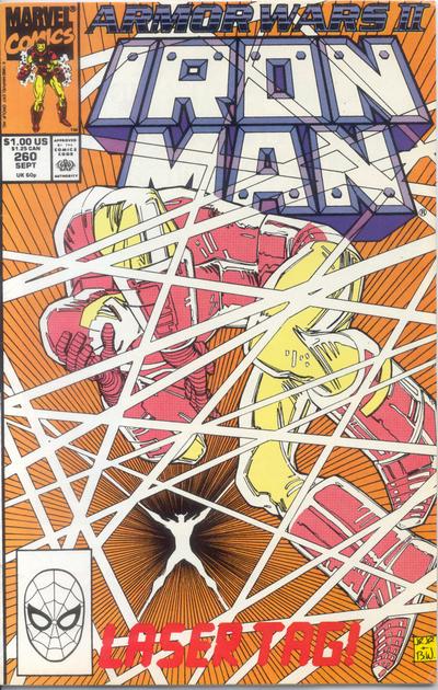 Cover for Iron Man (Marvel, 1968 series) #260 [Direct]