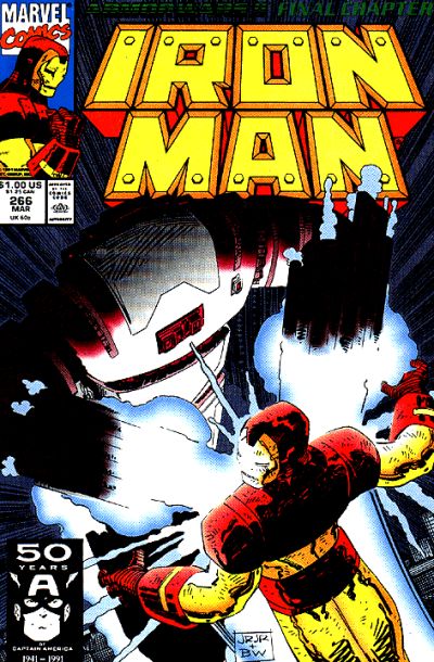 Cover for Iron Man (Marvel, 1968 series) #266 [Direct]