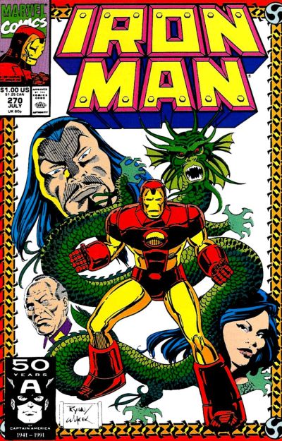 Cover for Iron Man (Marvel, 1968 series) #270 [Direct]
