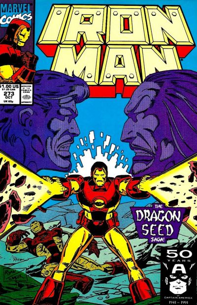 Cover for Iron Man (Marvel, 1968 series) #273 [Direct]