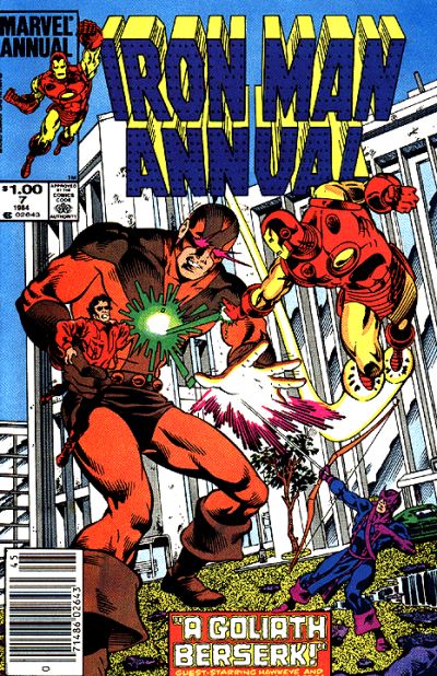 Cover for Iron Man Annual (Marvel, 1976 series) #7 [Newsstand]
