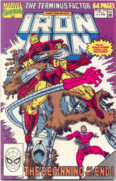 Cover for Iron Man Annual (Marvel, 1976 series) #11 [Direct]