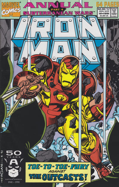 Cover for Iron Man Annual (Marvel, 1976 series) #12 [Direct]
