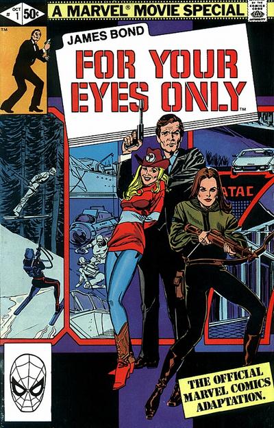Cover for James Bond For Your Eyes Only (Marvel, 1981 series) #1 [Direct]