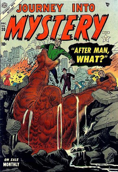 Cover for Journey into Mystery (Marvel, 1952 series) #20