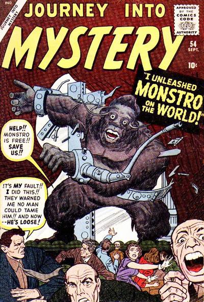 Cover for Journey into Mystery (Marvel, 1952 series) #54