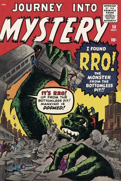 Cover for Journey into Mystery (Marvel, 1952 series) #58