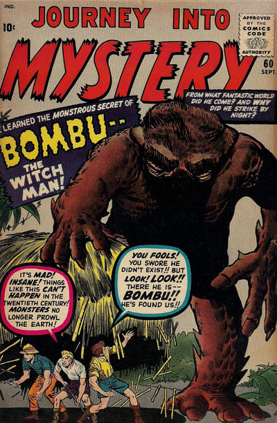 Cover for Journey into Mystery (Marvel, 1952 series) #60