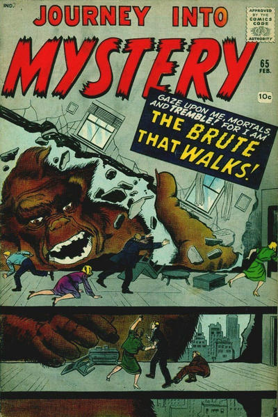 Cover for Journey into Mystery (Marvel, 1952 series) #65