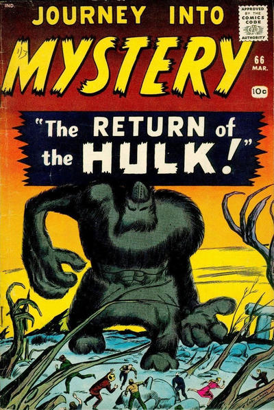 Cover for Journey into Mystery (Marvel, 1952 series) #66