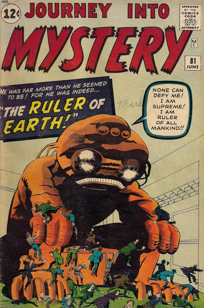 Cover for Journey into Mystery (Marvel, 1952 series) #81