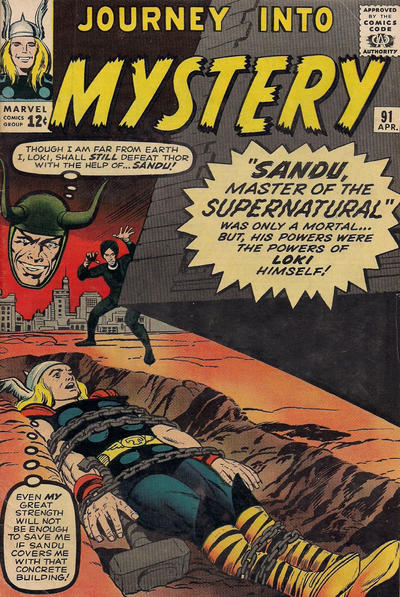 Cover for Journey into Mystery (Marvel, 1952 series) #91