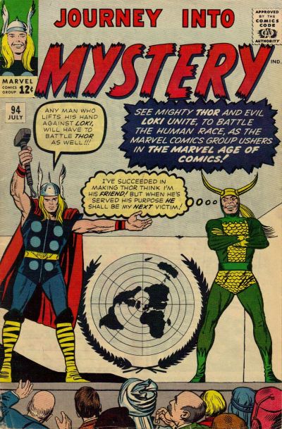 Cover for Journey into Mystery (Marvel, 1952 series) #94 [Regular Edition]