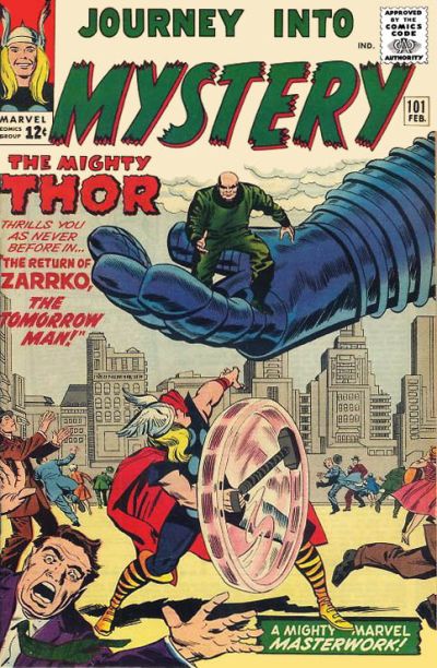 Cover for Journey into Mystery (Marvel, 1952 series) #101 [Regular Edition]
