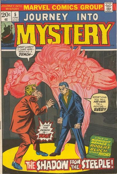 Cover for Journey into Mystery (Marvel, 1972 series) #5