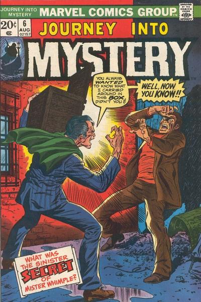 Cover for Journey into Mystery (Marvel, 1972 series) #6