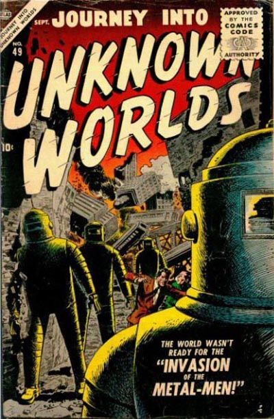 Cover for Journey into Unknown Worlds (Marvel, 1950 series) #49