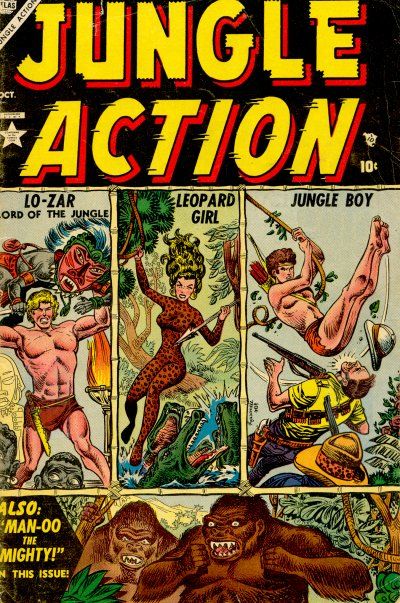 Cover for Jungle Action (Marvel, 1954 series) #1
