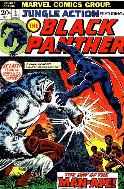 Cover for Jungle Action (Marvel, 1972 series) #5