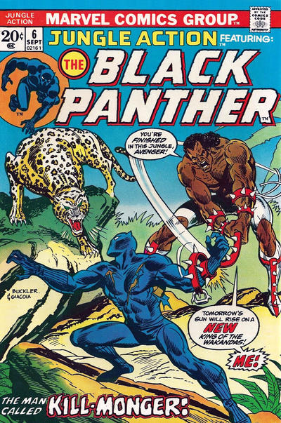 Cover for Jungle Action (Marvel, 1972 series) #6
