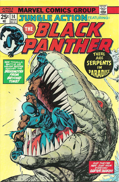 Cover for Jungle Action (Marvel, 1972 series) #14