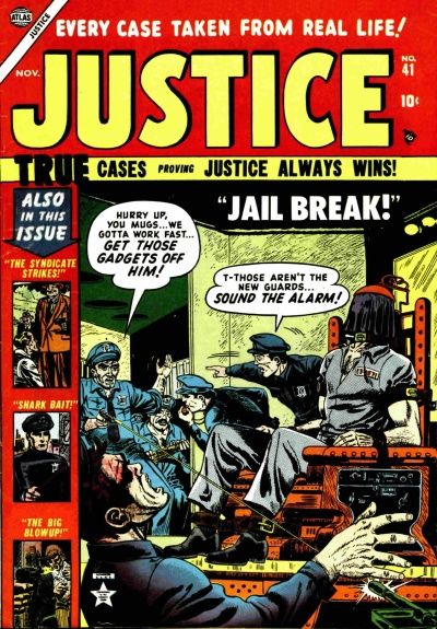 Cover for Justice (Marvel, 1947 series) #41