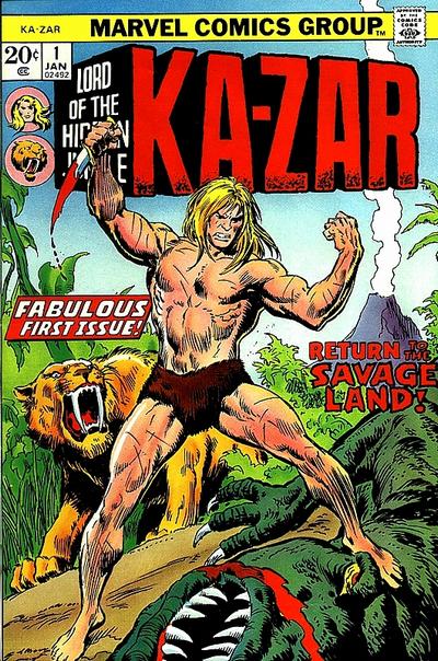 Cover for Ka-Zar (Marvel, 1974 series) #1