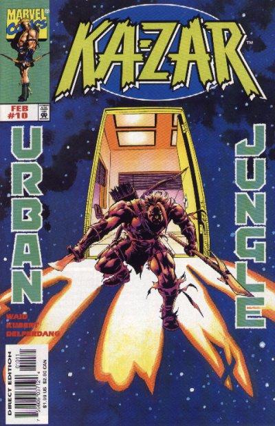 Cover for Ka-Zar (Marvel, 1997 series) #10