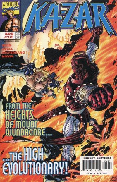 Cover for Ka-Zar (Marvel, 1997 series) #12