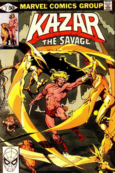 Cover for Ka-Zar the Savage (Marvel, 1981 series) #2 [Direct]