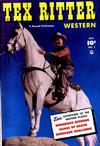 Cover for Tex Ritter Western (Fawcett, 1950 series) #7