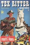 Cover for Tex Ritter Western (Fawcett, 1950 series) #14