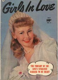 Cover Thumbnail for Girls in Love (Fawcett, 1950 series) #2