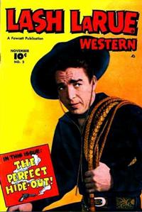 Cover Thumbnail for Lash LaRue Western (Fawcett, 1949 series) #2