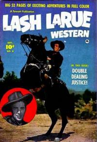 Cover Thumbnail for Lash LaRue Western (Fawcett, 1949 series) #8