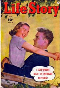 Cover Thumbnail for Life Story (Fawcett, 1949 series) #36