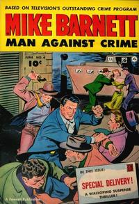 Cover Thumbnail for Mike Barnett, Man Against Crime (Fawcett, 1951 series) #4