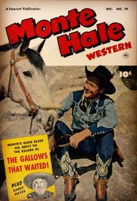 Cover for Monte Hale Western (Fawcett, 1948 series) #79