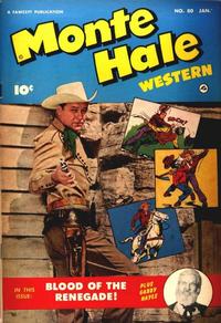 Cover for Monte Hale Western (Fawcett, 1948 series) #80
