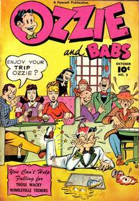 Cover for Ozzie and Babs (Fawcett, 1947 series) #5